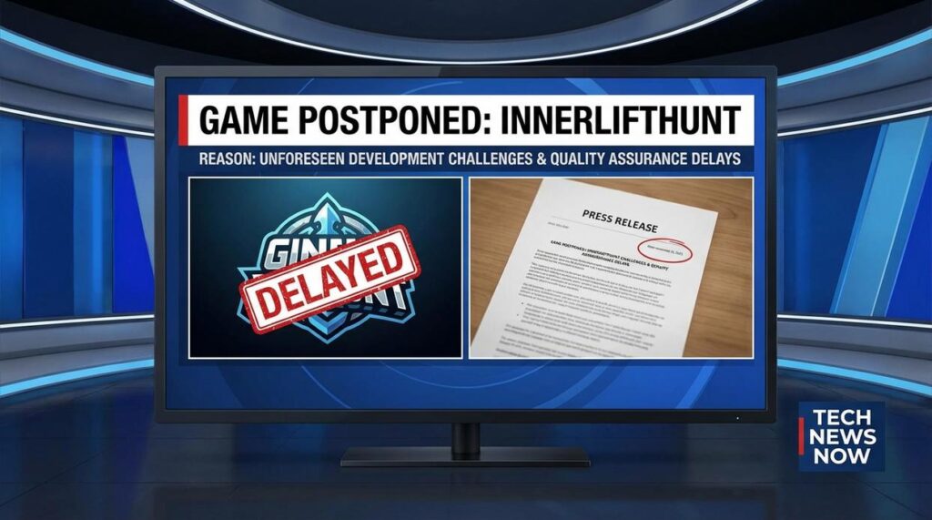 why innerlifthunt game postponed