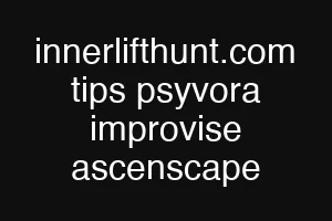 innerlifthunt.com tips psyvora improvise ascenscape